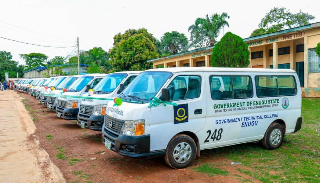 JUST IN: Enugu Govt donates 30 buses to Science, Technical and Vocational Schools