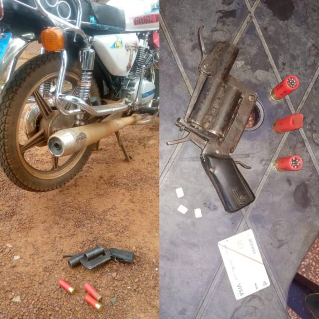 Police Arrest Motorcycle Snatching Suspect, Recover Firearm In Enugu