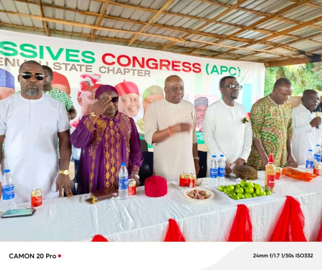 APC National Vice Chairman, S'East, Dr Arodiogbu Visits Enugu, Urges Support For Party, Tinubu