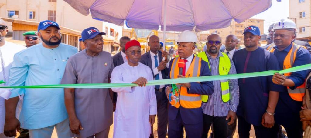 Gov Mbah flags-off reconstruction of 141 urban roads in Enugu