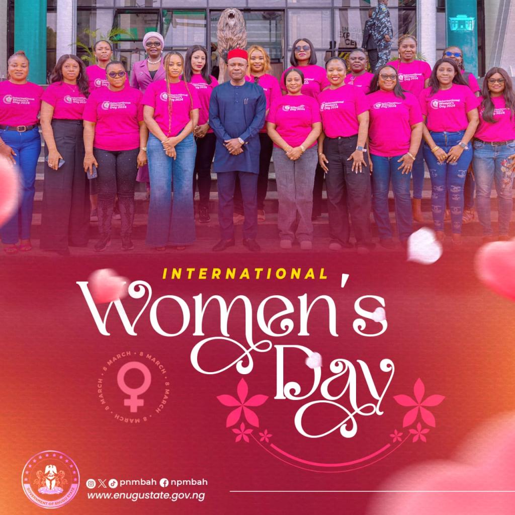 Governor Mbah celebrates women on International Women's Day