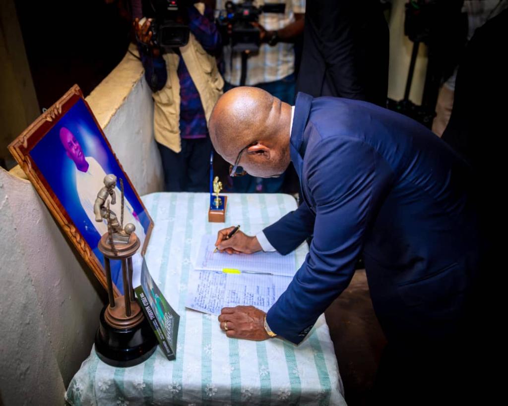 Mbah Visits Christian Chukwu's Family, Says 'We'll Immortalise Him'