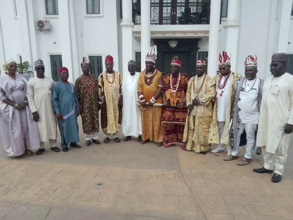NCTRN Visits Enugu Traditional Rulers Council Chairman, Asadu
