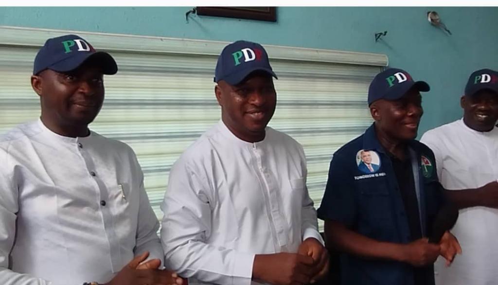 Edeoga returns to PDP, pledges support to Mbah's administration