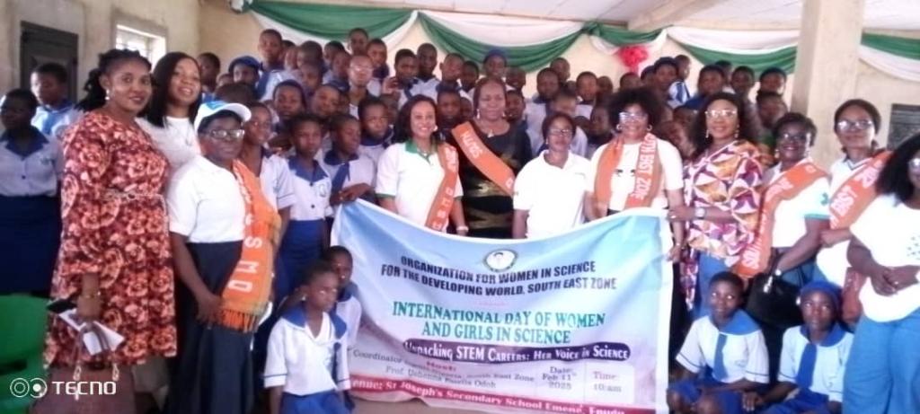 Organization for Women in Science (OWSD) South East Zone urges female students to embrace science subjects