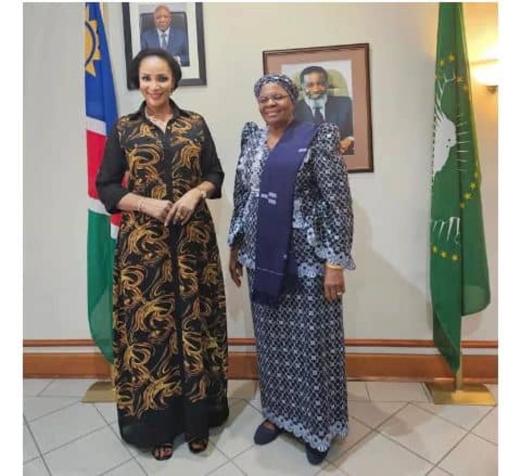 Minister of State For Foreign Affairs  Meets Namibia’s President-Elect