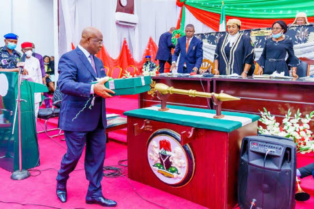 Uzodimma presents N1.43trn Appropriation Bill for 2026