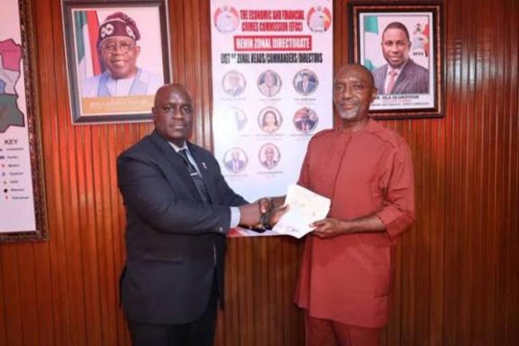 EFCC hands over recovered N64.8m to businessman
