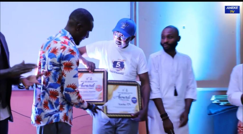 Group Honours CEO, Aneke TV- Aneke Tv