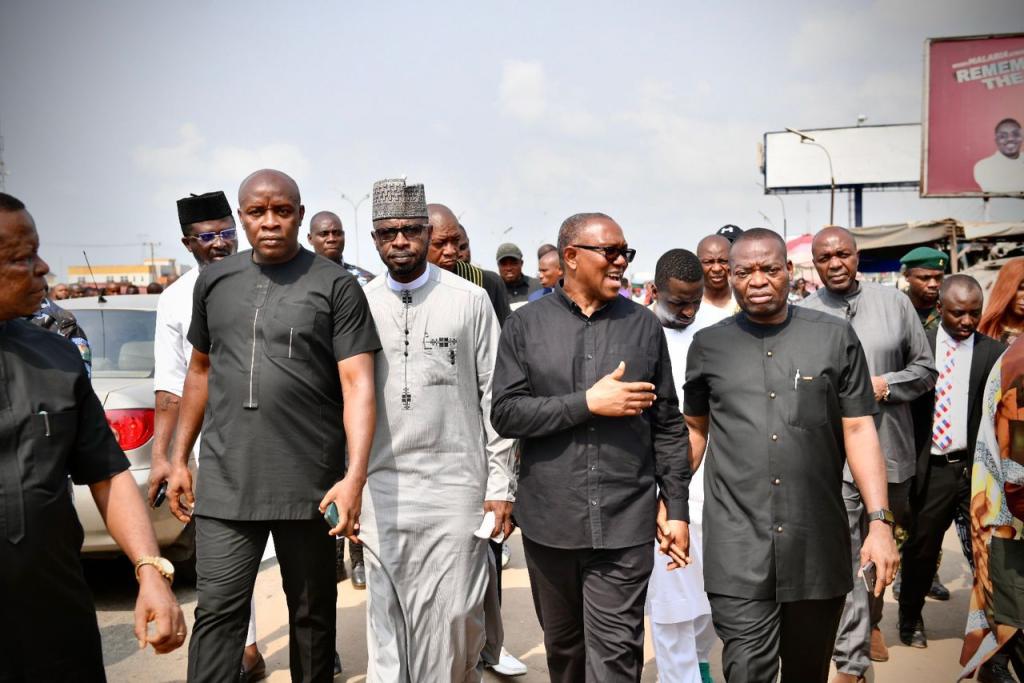 Peter Obi Urges Reconsideration of Head Bridge Market Closure