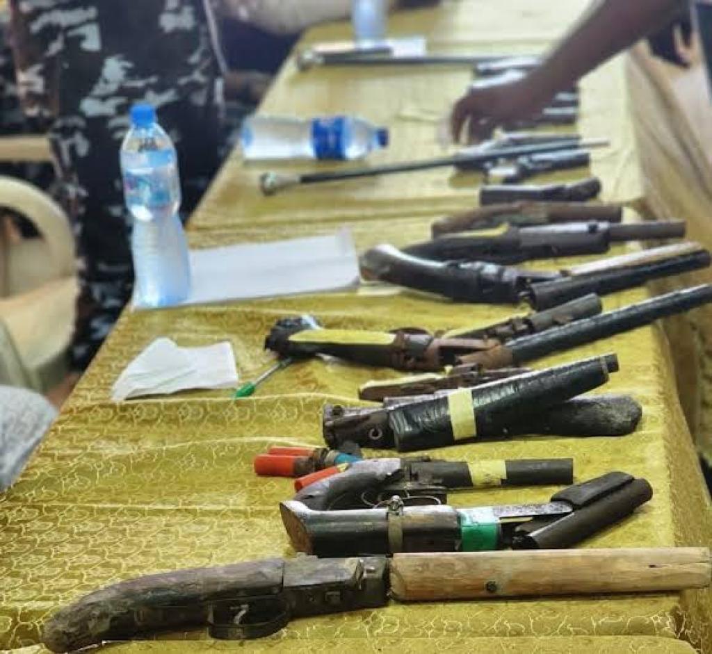 Police recover firearms, dangerous weapons from suspected cultists in A’Ibom