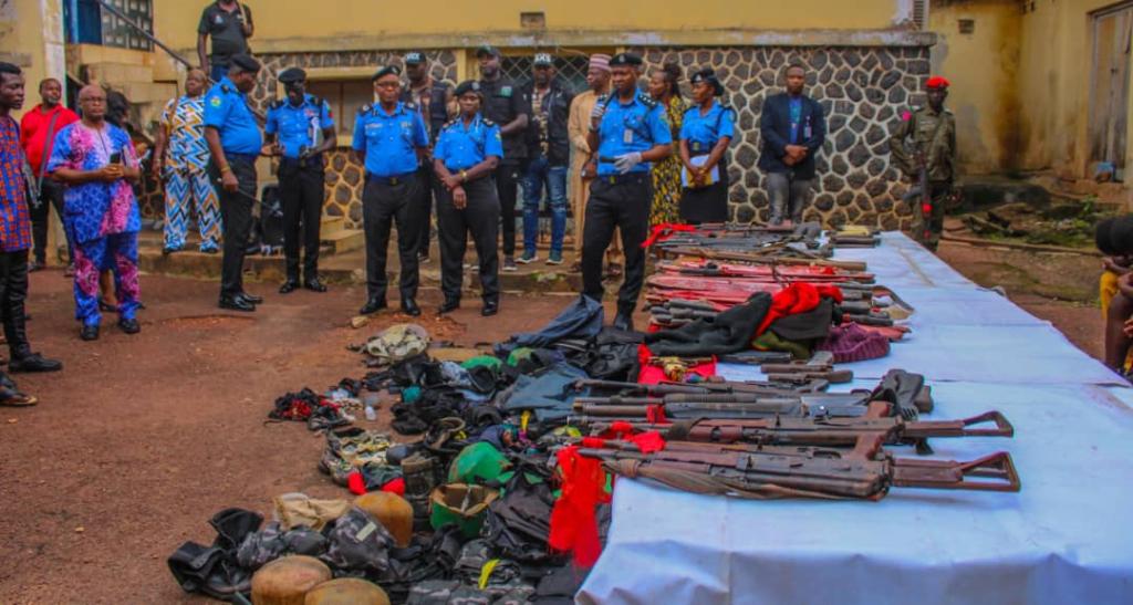 Police detain 52 suspects, recover firearms, ammunition in Enugu