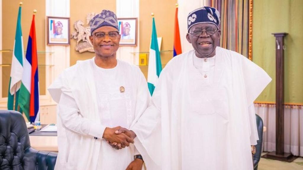 Tinubu hosts Sani at State House