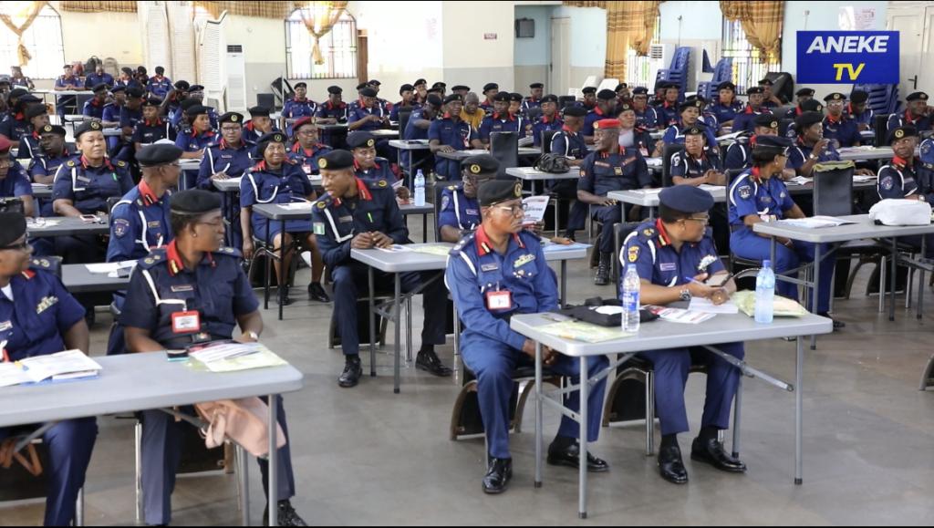 NSCDC Enugu Holds Management Retreat To Reinvigorate Staff For Service Delivery