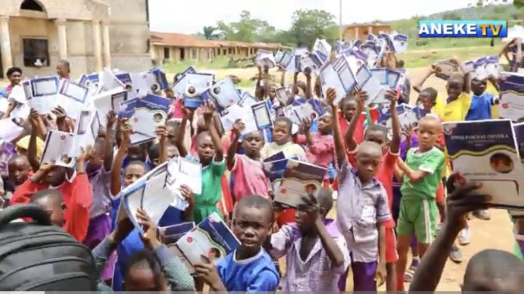 ANEKE FOUNDATION DONATES BOOKS