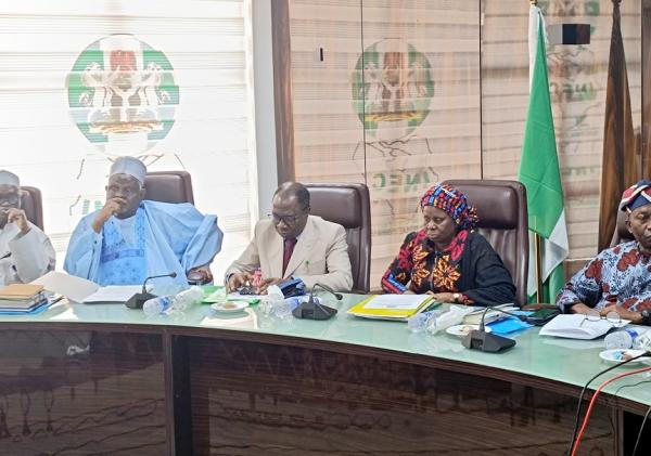 INEC swears-in new REC, Dr Chukwu Joseph