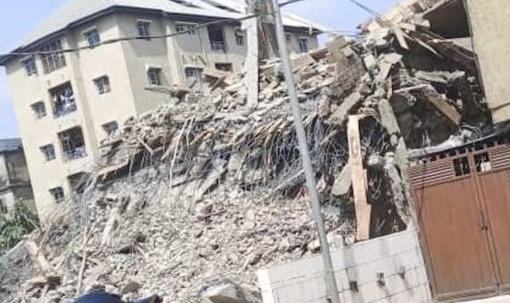 1 dies in Onitsha 2-storey building collapse