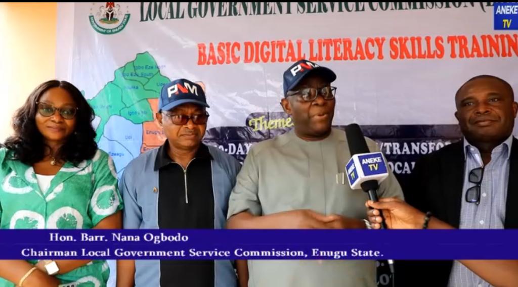 Enugu Local Government Service Commission Trains Workers On Digital Literacy
