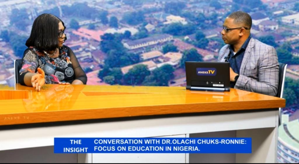 Conversation With Dr Olachi Chuks-Ronnie: Focus On Education In Nigeria