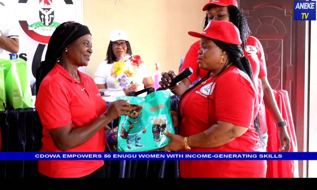 CDOWA Empowers 50 Enugu Women With Income Generating Skills